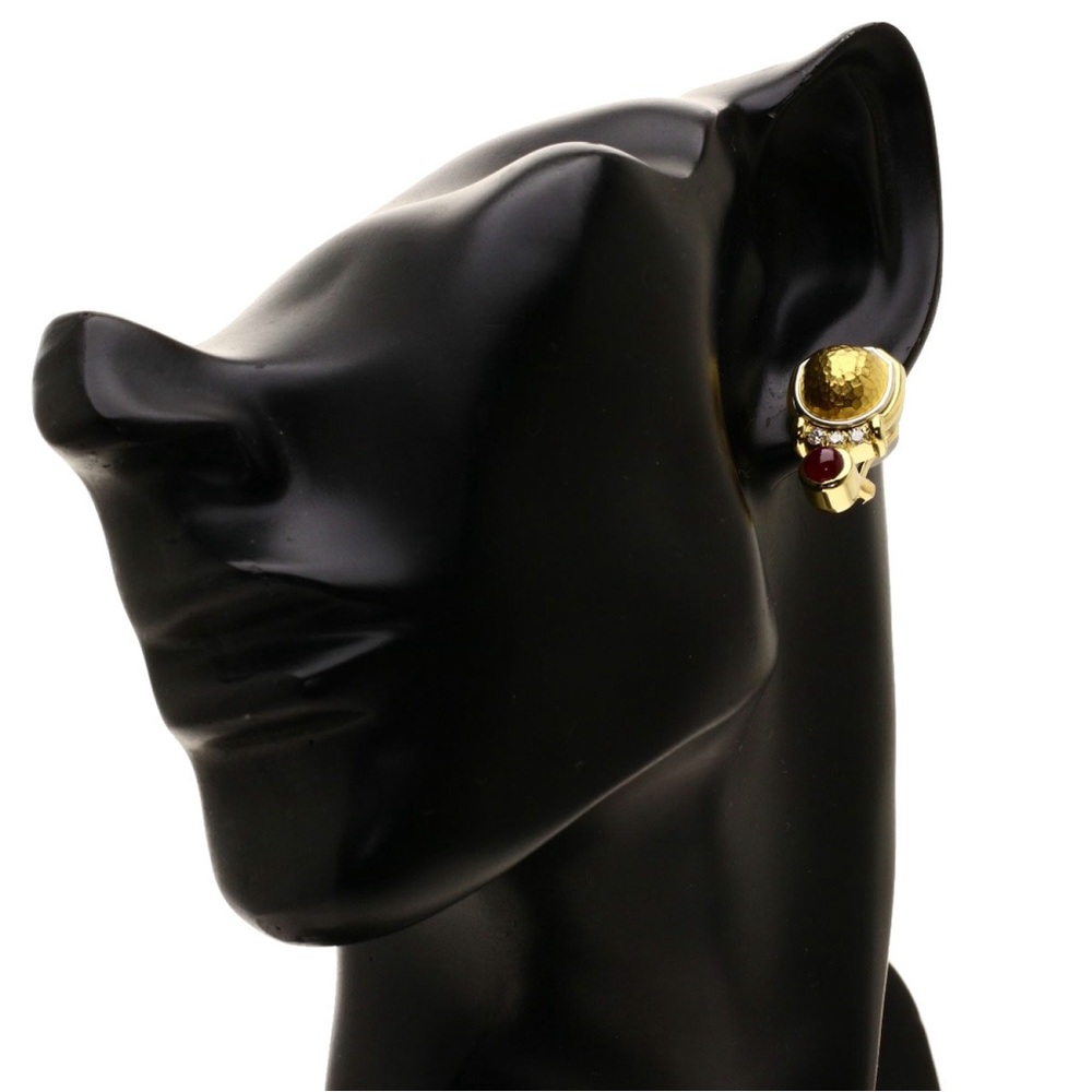 Chaumet 18k & 24k earrings